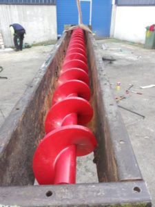 Archimedys™, vis d'Archimède modulaire, après remplacement