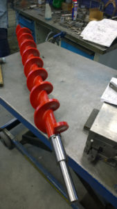 Archimedys™, vis d'Archimède modulaire, vue coté moteur